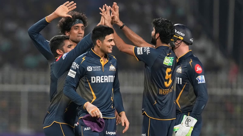 gujarat titans vs kolkata knight riders timeline