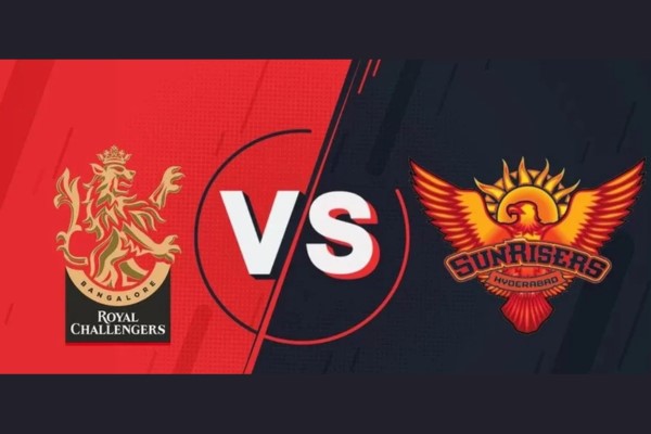sunrisers hyderabad vs royal challengers bengaluru timeline