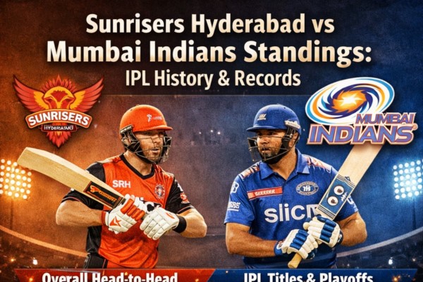 sunrisers hyderabad vs mumbai indians standings